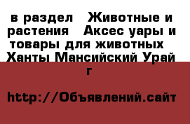  в раздел : Животные и растения » Аксесcуары и товары для животных . Ханты-Мансийский,Урай г.